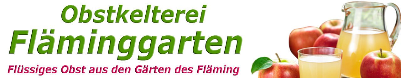 Obstkelterei Fläminggarten in Zahna